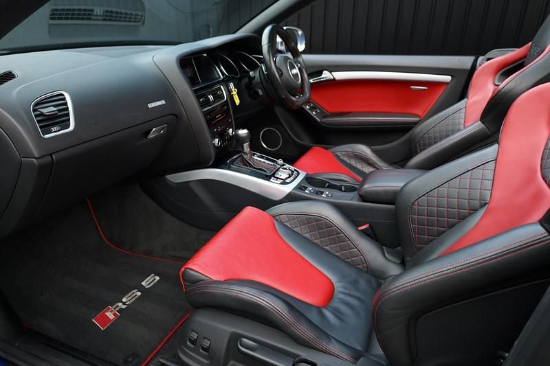 Used Audi RS5 Exclusive 450 HP (330 kW) 2015 Blue Cabriolet