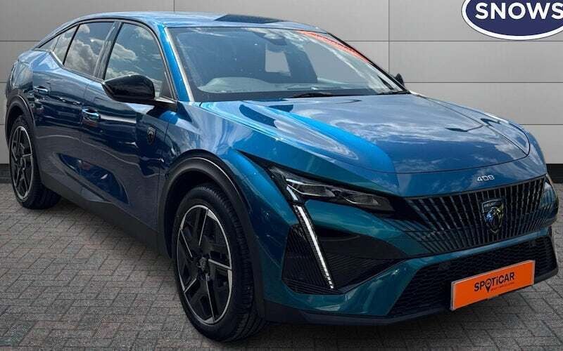 Blue Used 2023 Peugeot 408 GT Sedan | £23,240 (Fair price) - Image 1/4