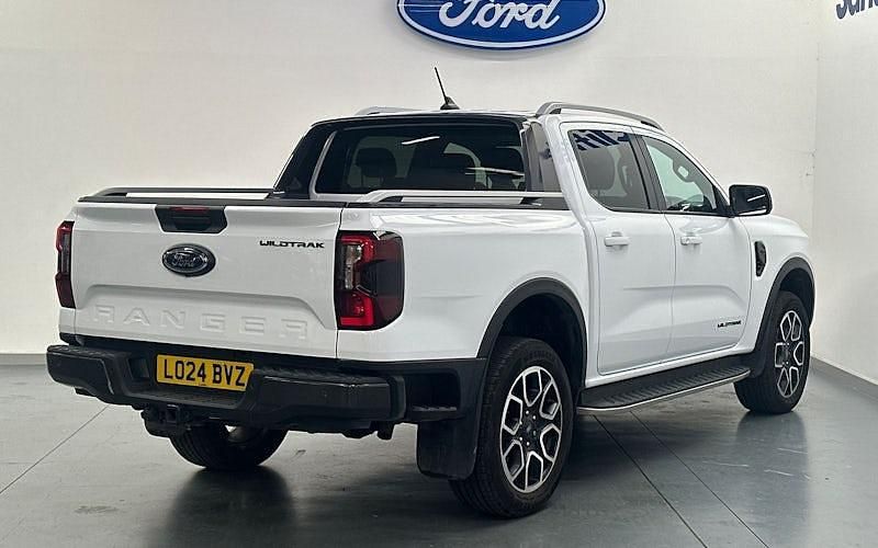 Used Ford Ranger Wildtrack 241 HP (177 kW) 2024 Frozen white (solid paint) Pickup