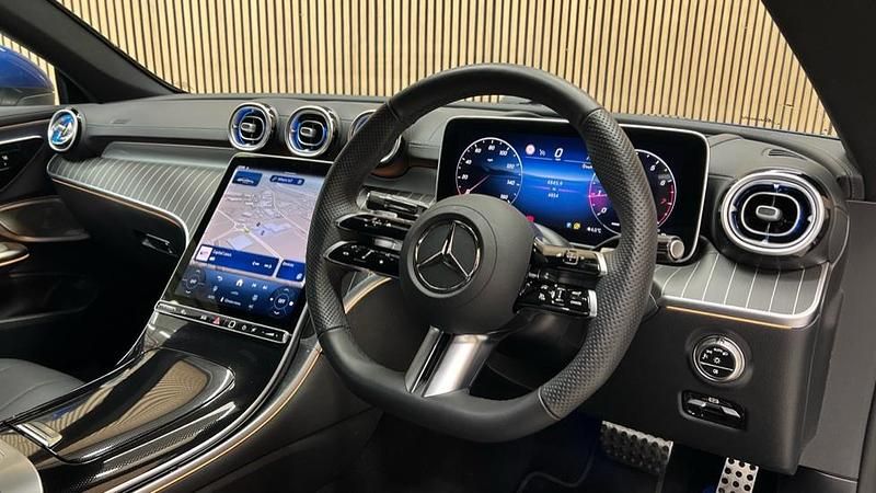 Used Mercedes CLE200 AMG Line Premium Plus 204 HP (150 kW) 2025 Spectral blue metallic