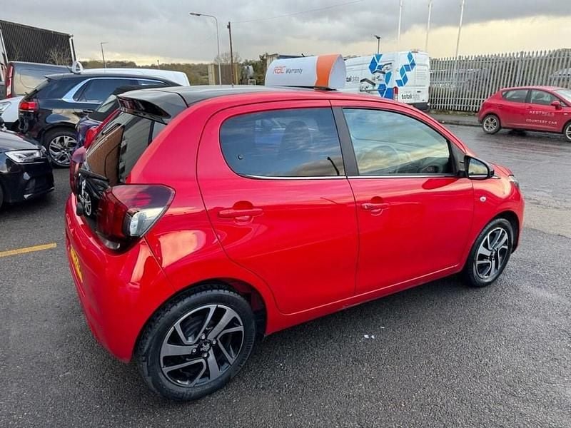 Used Peugeot 108 Allure 72 HP (52 kW) 2018 Red Hatchback