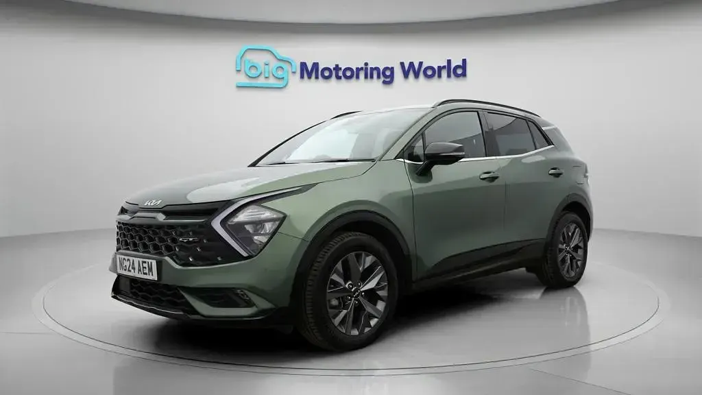Used Kia Sportage GT-Line 207 HP (152 kW) 2024 Green SUV