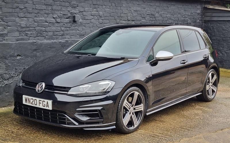 Used VW Golf VII R 300 HP (220 kW) 2020 Black Hatchback