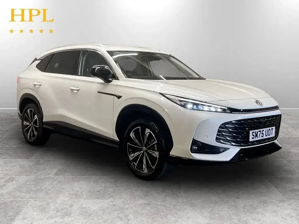 Begagnad MG HS Trophy 224 HK (164 kW) 2025 Vit SUV