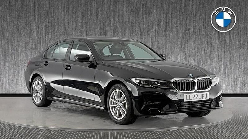 Black Used 2022 BMW 330e Sport Line | £19,299 (Super price) - Image 1/3