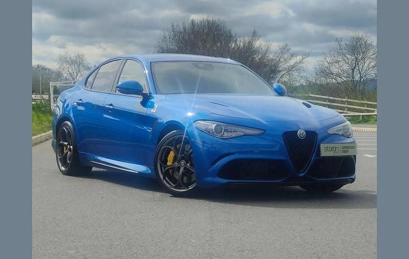 Used Alfa Romeo Giulia Quadrifoglio 510 HP (375 kW) 2022 Blue Sedan
