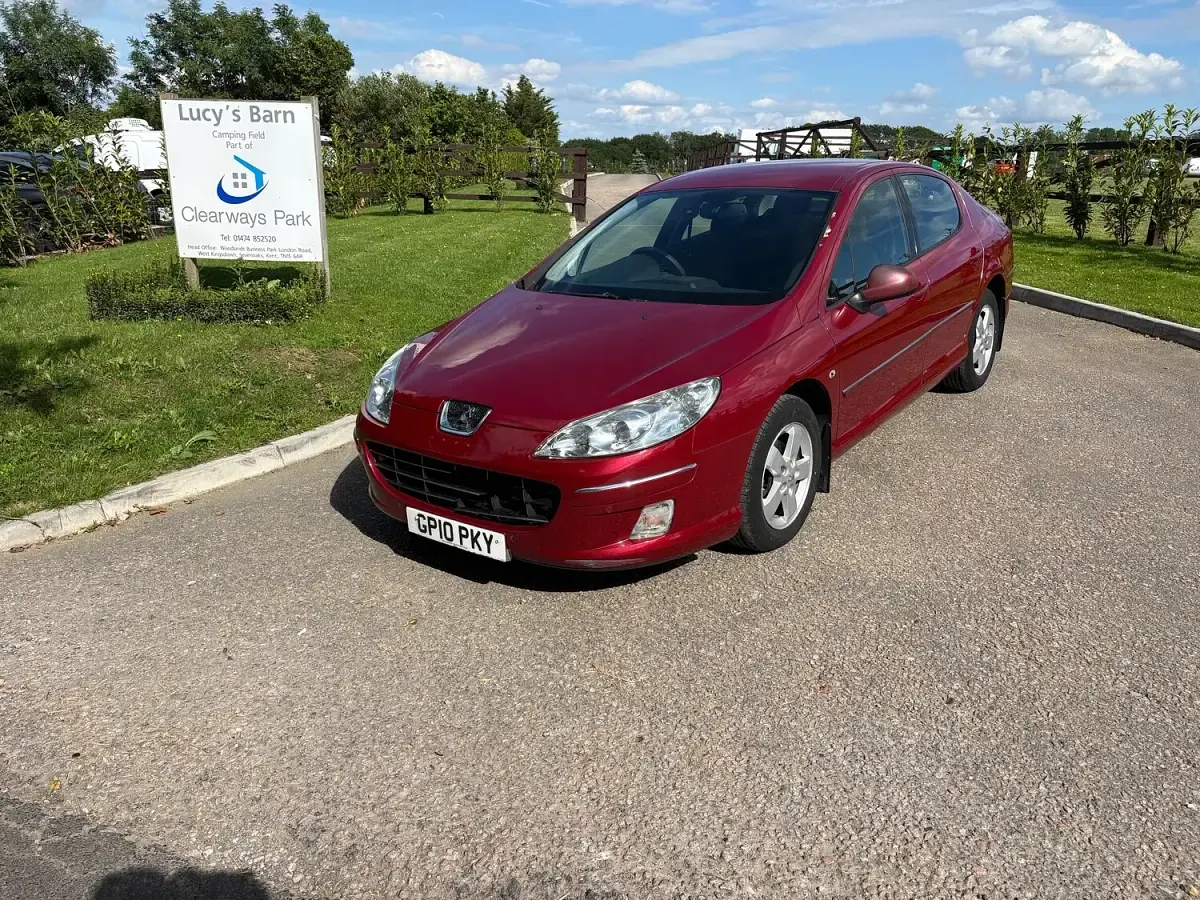 Used Peugeot 407 136 HP (100 kW) 2016 Red Sedan