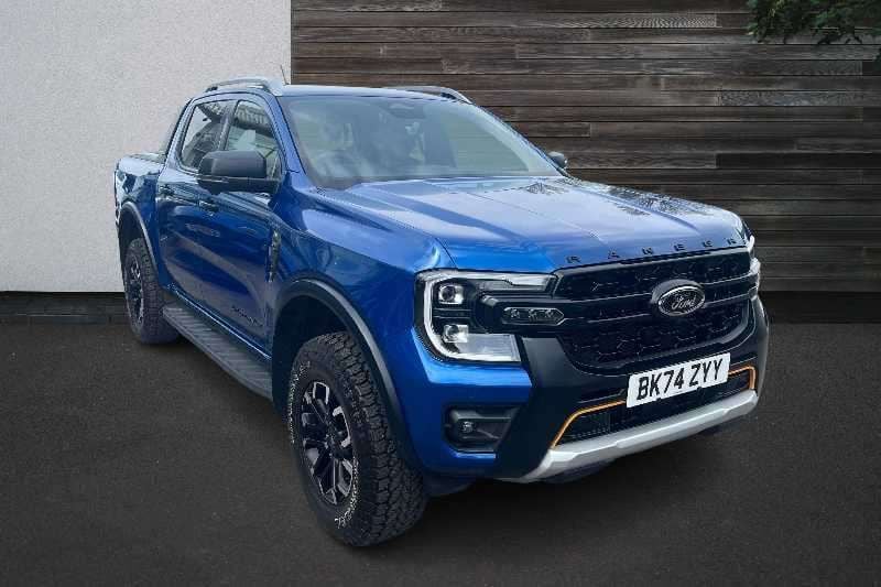 Blue Used 2024 Ford Ranger Wildtrack Pickup | £47,388 (Fair price) - Image 1/4