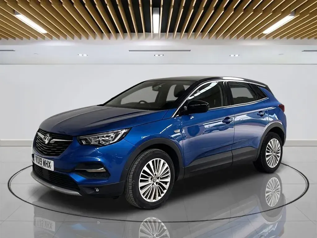 Used Vauxhall Grandland X Sport 130 HP (95 kW) 2019 Blue SUV