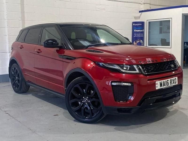 Used Land Rover Range Rover evoque HSE Dynamic 180 HP (132 kW) 2016 Red SUV