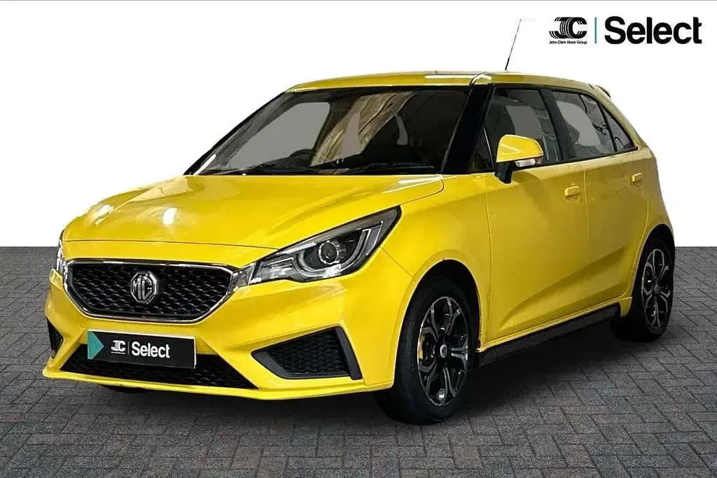 Used MG MG3 Excite 106 HP (77 kW) 2019 Yellow Hatchback