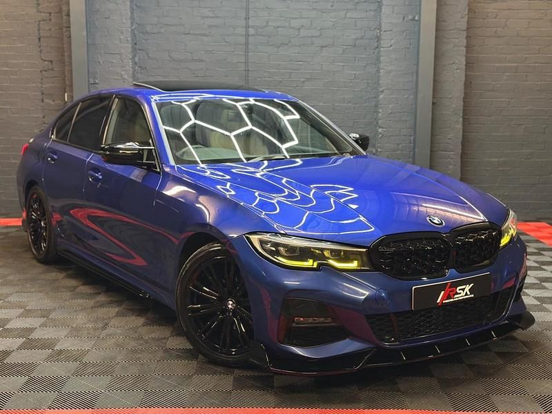 Blue Used 2019 BMW 320 M Sport Sedan | £23,795 (Expensive) - Image 1/4