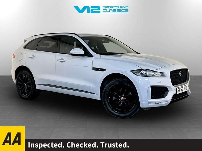 Used Jaguar F-Pace Chequered Flag 250 HP (183 kW) 2019 White SUV