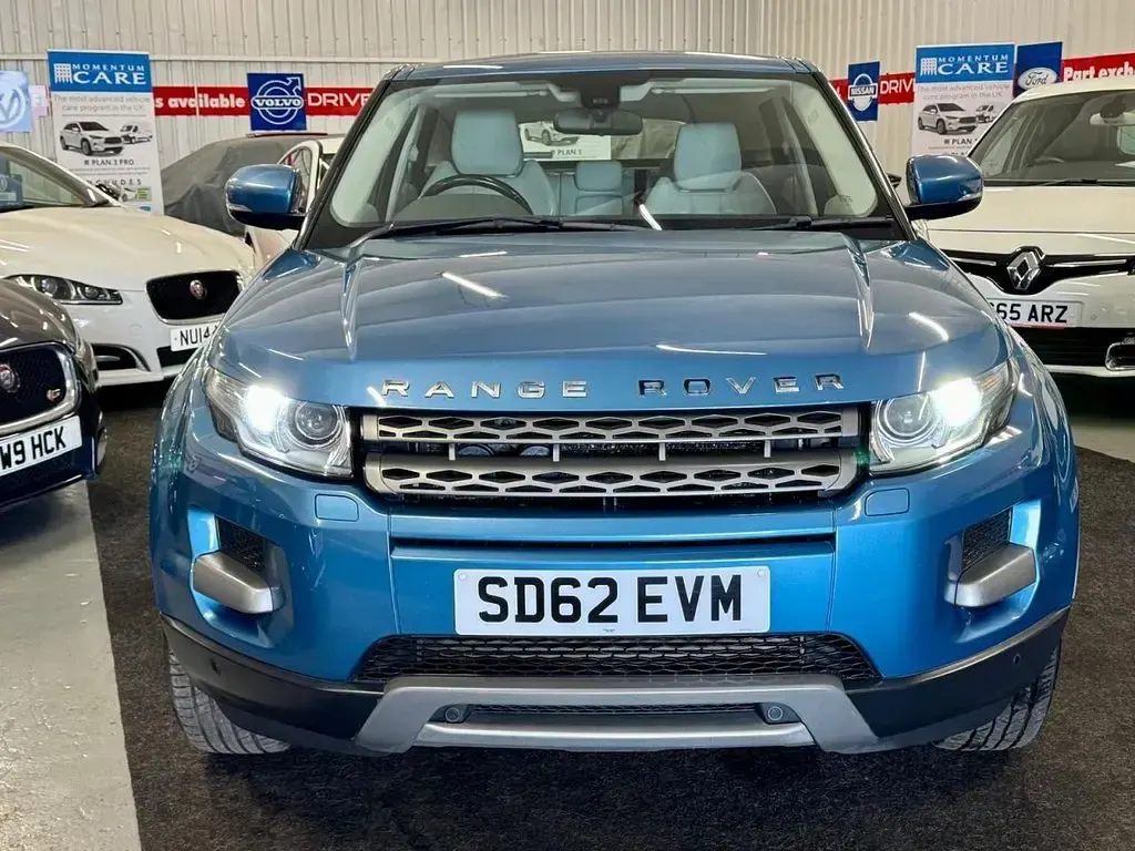 Used Land Rover Range Rover evoque Pure 190 HP (139 kW) 2012 Blue SUV