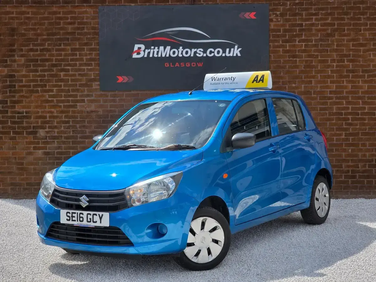 Used Suzuki Celerio 68 HP (50 kW) 2016 Blue Hatchback