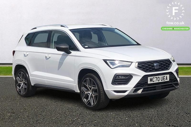 White Used 2021 Seat Ateca FR Sport SUV | £19,499 (Good price) - Image 1/4