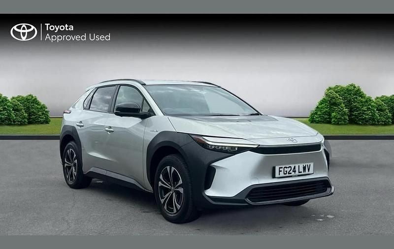 Sterling silver Used 2024 Toyota bZ4X SUV | £24,005 (Good price) - Image 1/4