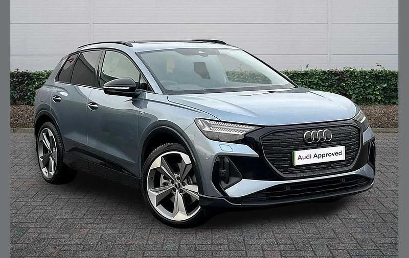 New Audi Q4 e-tron Black Edition 250 kW (340 HP) 2025 Blue SUV