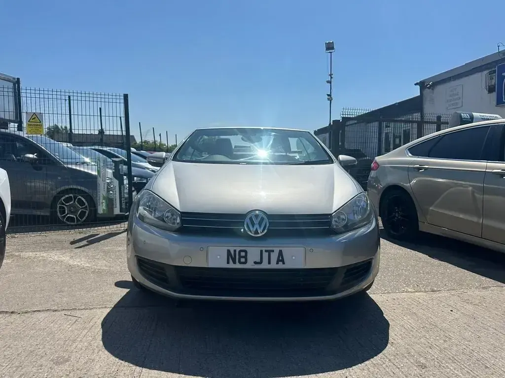 Used VW Golf Cabriolet S 122 HP (89 kW) 2012 Silver Cabriolet