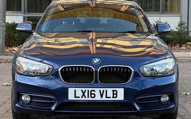 Used BMW 116 Sport Line 116 HP (85 kW) 2015 Blue Hatchback