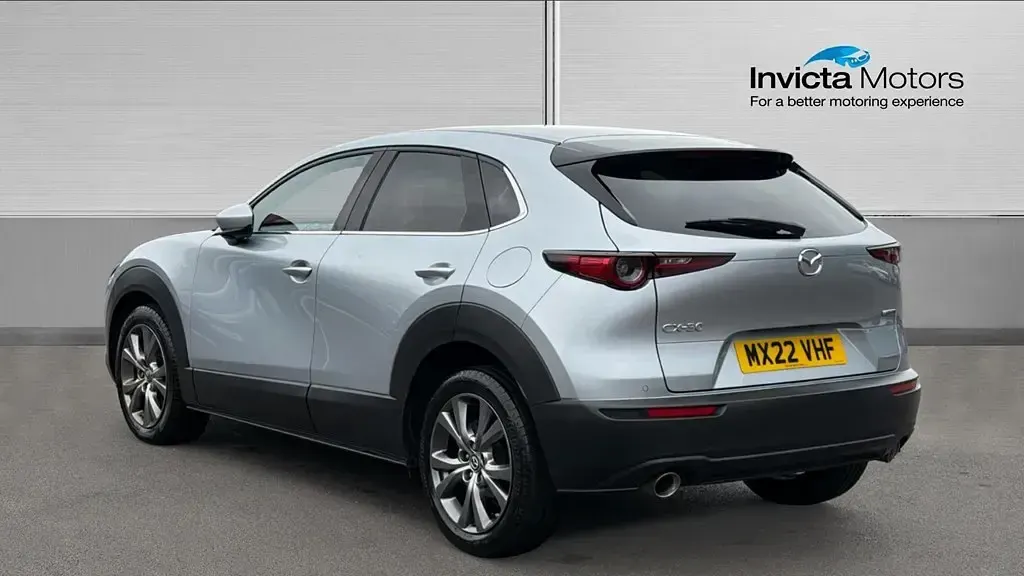Gebraucht Mazda CX-30 Inclusive 186 PS (136 kW) 2022 Silber SUV