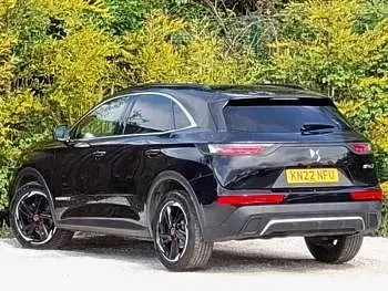 Used DS Automobiles DS7 Crossback Performance Line Plus 131 HP (96 kW) 2022 Black SUV