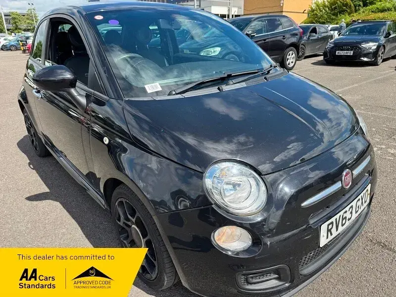 Used Fiat 500S S 2013 Black Hatchback