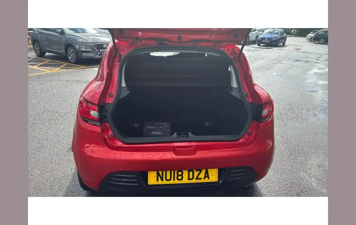 Used Renault Clio Dynamique 73 HP (53 kW) 2018 Red Hatchback