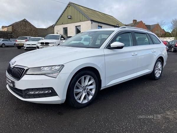 Second-hand Skoda Superb SE 2022 Alb Break