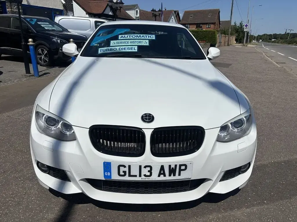 Used BMW 320 Cabriolet M Sport 184 HP (135 kW) 2013 White Cabriolet