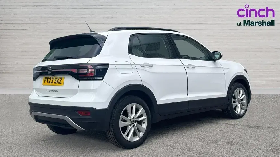 Used VW T-Cross SE 110 HP (80 kW) 2023 White SUV