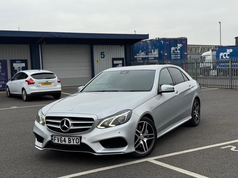 Silver Used 2014 Mercedes E350 AMG line Sedan | £9,000 (Fair price) - Image 1/4