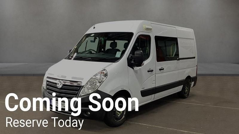 Used Vauxhall Movano 130 HP (95 kW) 2019 White MPV