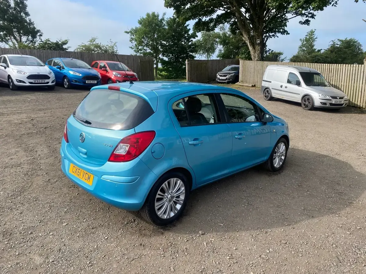 Used Vauxhall Corsa 2011 Blue Hatchback