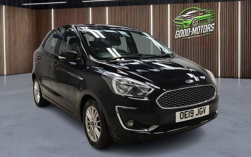 Used Ford Ka Plus Zetec 86 HP (63 kW) 2019 Black Hatchback