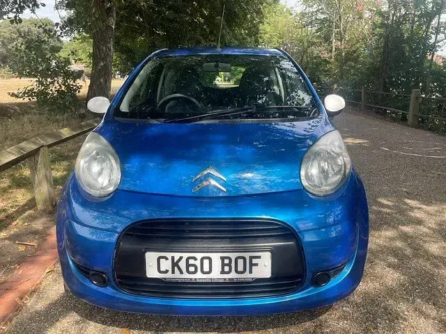 Used Citroën C1 68 HP (50 kW) 2010 Blue Hatchback