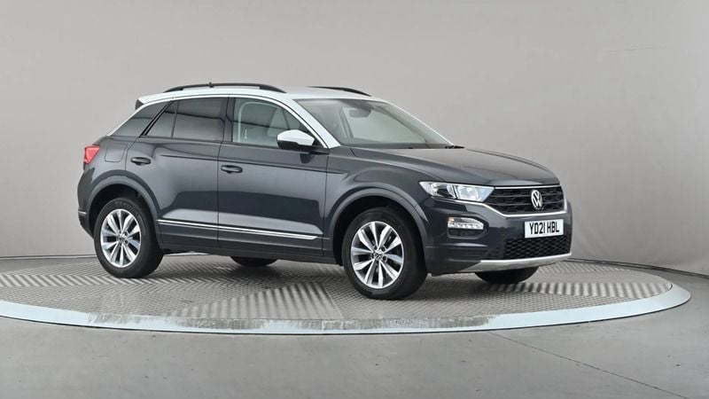 Grey Used 2021 VW T-Roc Design SUV | £15,798 (Fair price) - Image 1/4