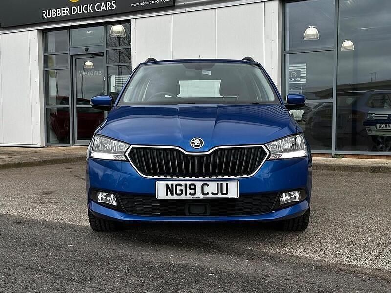 Used Skoda Fabia SE L 110 HP (80 kW) 2019 Blue Estate