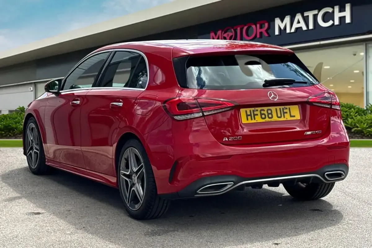 Used Mercedes A200 Executive 2018 Red Hatchback
