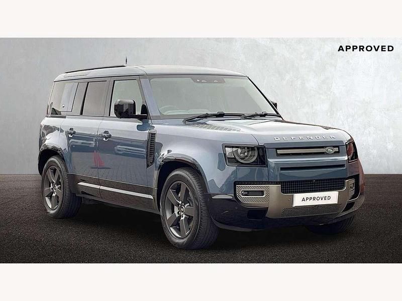 Tasman blue Used 2024 Land Rover Defender HSE Dynamic SUV | £68,450 (Fair price) - Image 1/4