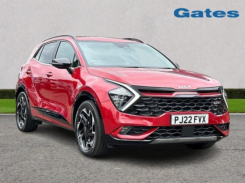 Red Used 2022 Kia Sportage GT-Line SUV | £22,499 (Good price) - Image 1/4
