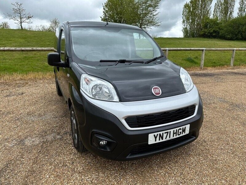 Black Used 2021 Fiat Fiorino S MPV | £7,475 (Fair price) - Image 1/4