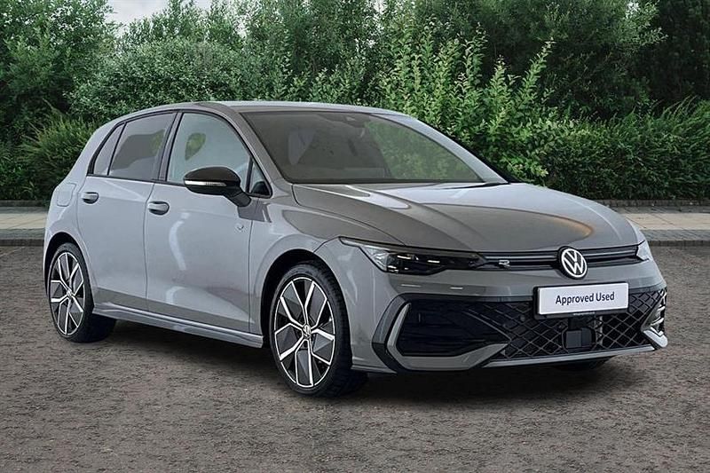 Moonstone grey New 2025 VW Golf VIII Black Edition Hatchback | £31,795 (Expensive) - Image 1/4