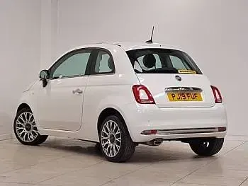 Used Fiat 500 Lounge 69 HP (50 kW) 2019 White Hatchback
