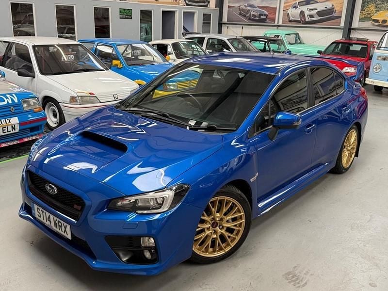 Blue Used 2014 Subaru WRX STI Sedan | £16,911 - Image 1/4