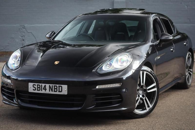 Black Used 2014 Porsche Panamera Sedan | £18,499 (Fair price) - Image 1/3