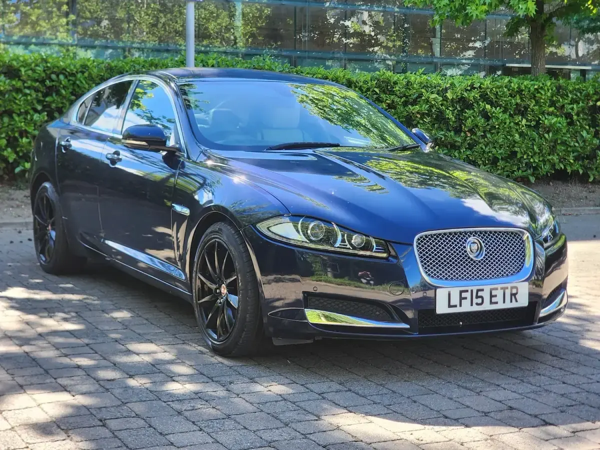 Used Jaguar XF Portfolio 2015 Blue Sedan