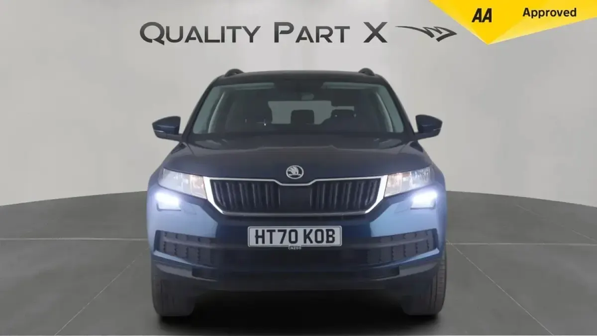 Used Skoda Kodiaq SE 150 HP (110 kW) 2021 Blue SUV