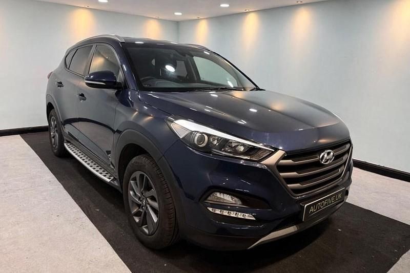 Used Hyundai Tucson SE 132 HP (97 kW) 2017 Blue SUV