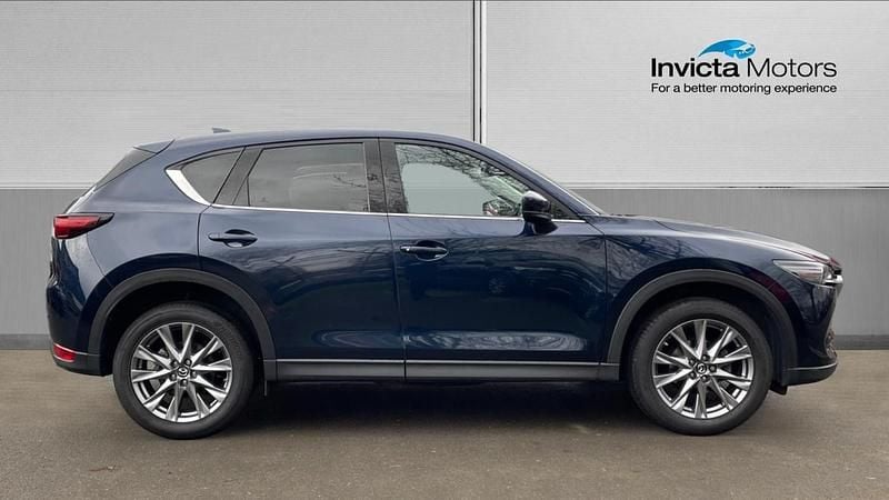 Used Mazda CX-5 Inclusive 165 HP (121 kW) 2021 Deep crystal blue SUV